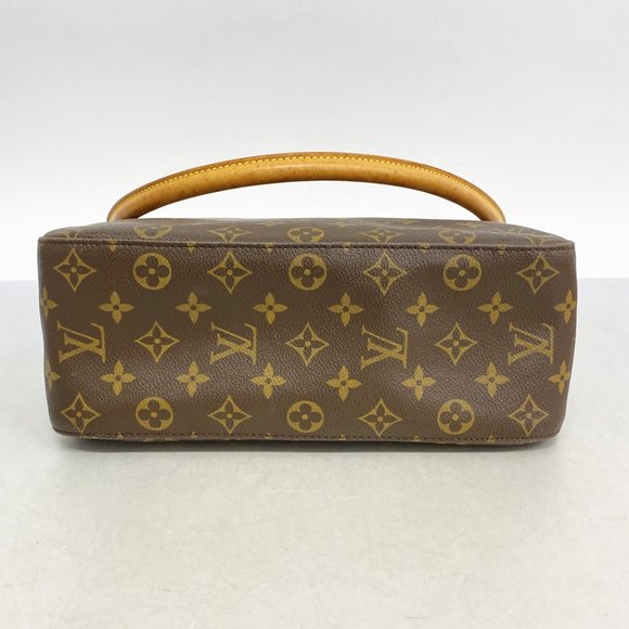 Louis Vuitton Shoulder Bag Monogram Looping GM M51145 Brown Ladies - Picture 3 of 12